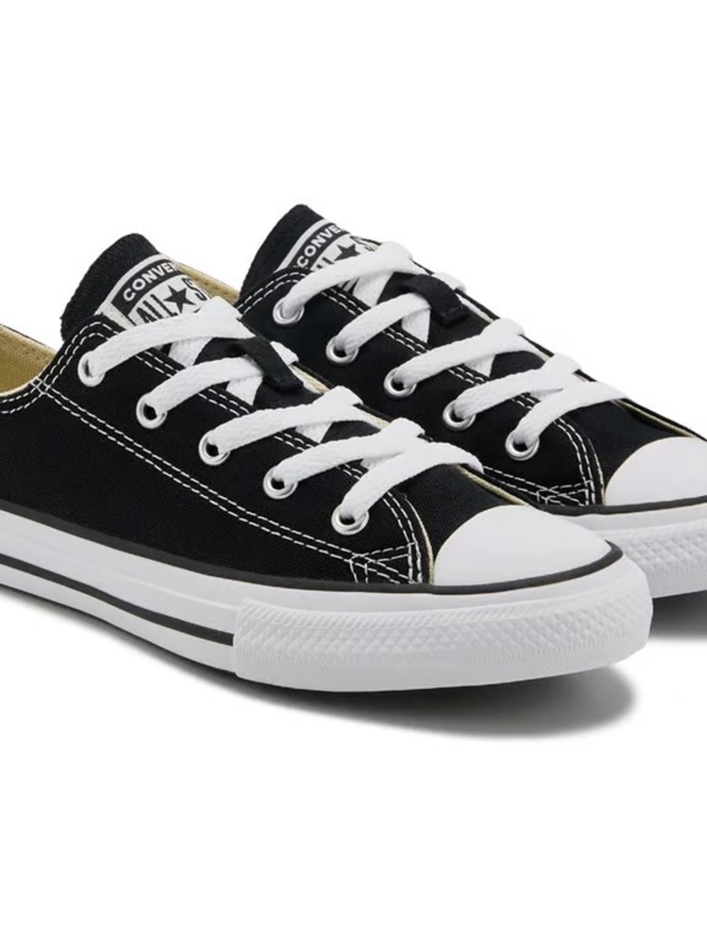 Converse Low Top Sneakers - Black & White